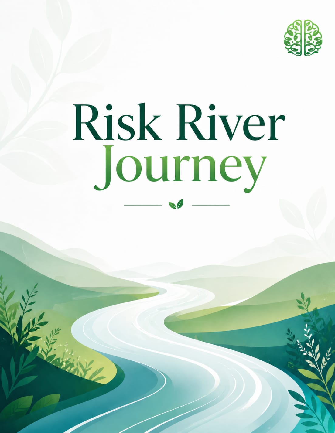 Risk River Journey cover with a winding river through a green landscape